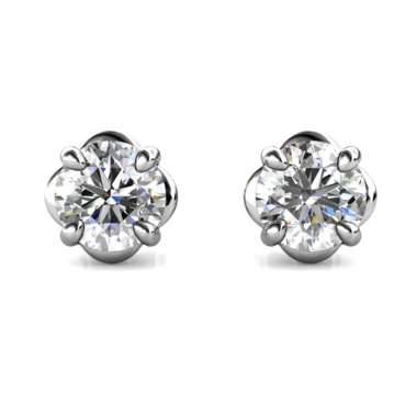 Bundle Of Joy 3 - Bunga & Anting Moissanite diamond by Her Jewellery - Rose+La Rose