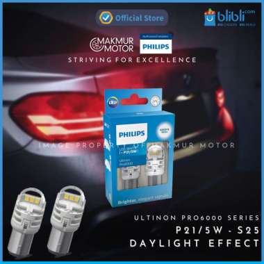 PHILIPS ULTINON PRO6000 P21/5W S25 DAYLIGHT EFFECT 12V