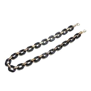 Kalung Masker Strap Marmer Ayu Ting Ting Mask Strap Marble Black