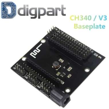 NodeMcu base ESP8266 Shield testing DIY Breadboard