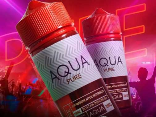 Aqua Pure Salt Nic 9Naga 15ML -Premium Liquid Aqua Pure Salt Nic 9Naga