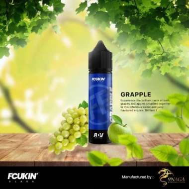 Fcukin Flava Grapple 60ML by Fcukin Flava x 9Naga - Liquid