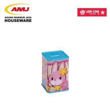CELENGAN KARAKTER SQUARE SAVING BOX 01 LION STAR