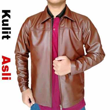 Jaket Bekam Kulit Asli Full Up Sapi Made In Garut XL