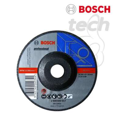 Mata Gerinda Batu Poles Besi / Grinding Disc 4" Bosch (017)