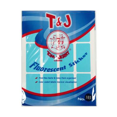 Tom & Jerry No.103 Label - Biru biru