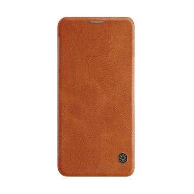 Nillkin Qin Leather Casing for LG G8 ThinQ brown