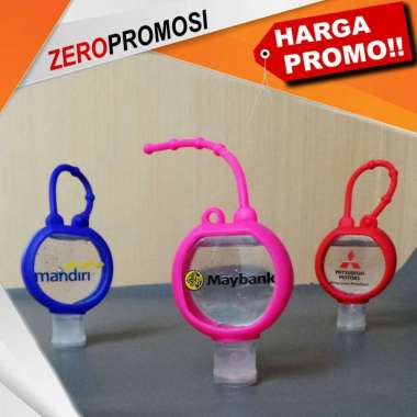 Souvenir Hand Sanitizer Gantungan Bulat Pocket Custom