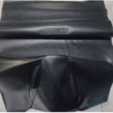 KULIT JOK BEAT NEW/F1/Sarung jok motor honda BEAT POP/BEAT STREET motif karbon