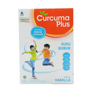 Curcuma Plus Extrak Curcuma Rasa Vanilla Susu Bubuk [350 g]