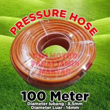 100 Meter Pressure Hose Selang Angin Air Kompressor Kompresor doorsmeer Steam stim