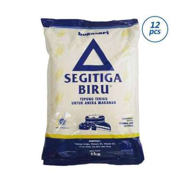 Segitiga Biru Tepung Terigu [1 kg /1 Dus/ 12 pcs]