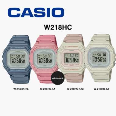 Jam Tangan Digital Casio Original W-218HC W-218HC-4A