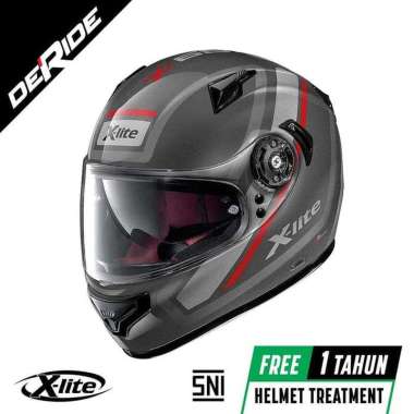 Helm X-LITE X-661 COMRADE N-Com Col. 042 Lava SNI - Lava