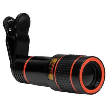 RONSHIN External HD Mobile Phone Lens Adjustable Focal Length 12x Telephoto Telescope Lens Gold RONSHIN External HD Mobile Phone Lens Adjustable Focal Length 12x Telephoto Telescope Lens Gold