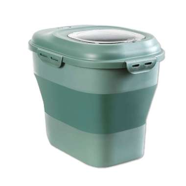 ONE-C259 Tempat Penyimpanan Beras 25KG Foldable Rice Container Storage Dispenser Beras FREE CANGKIR 