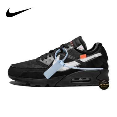black nike air max 90 trainers