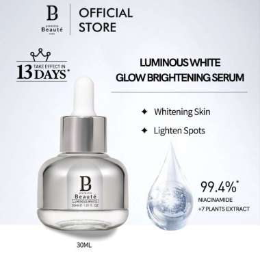 Premiere Beaute Niacinamide Centella Serum Luminous White Glow Brightening Serum 30ml Premiere Beaut