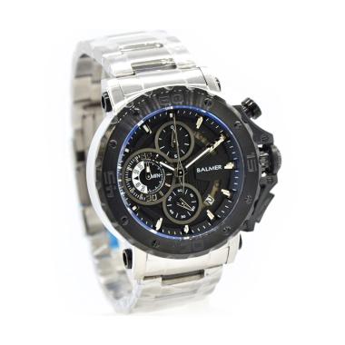 Balmer 7975 Jam Tangan Pria   Silver Black