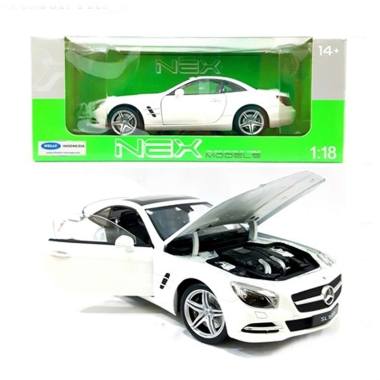 WELLY 18046H-W NEX 2012 MERCEDES BENZ SL500 WHITE 1-18