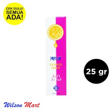 KELLY LEMON SOAP SOFT SCRUB 25 GRAM