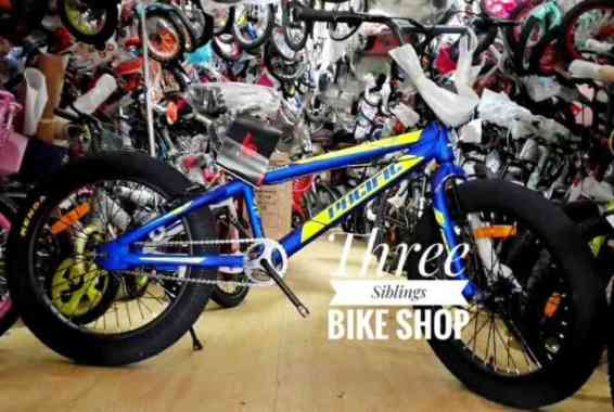 SEPEDA BMX PACIFIC SPINIX CX 3.0 ROTOR 20 INCH WARNA BLUE YELLOW