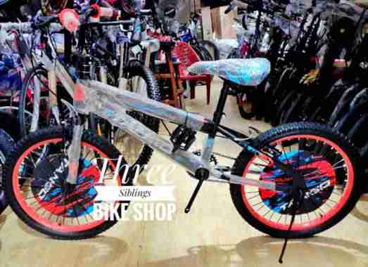 SEPEDA BMX TANGO 6023 20 INCH WARNA BIRU ORANGE