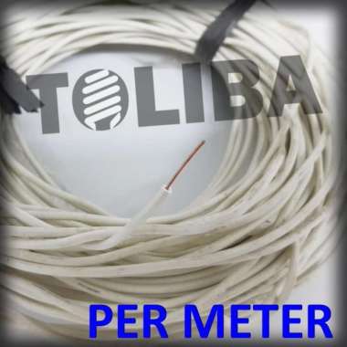 kabel listrik nya 0.9 mm/kabel rakit lampu tld pcb kabel tunggal kawat
