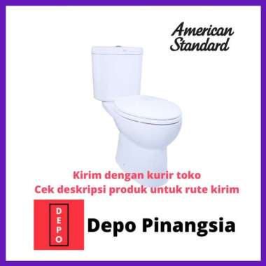 Closet duduk American Standard Newton Dual Flush CCST tutup standard