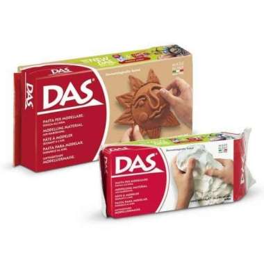 DAS AIR DRY MODELLING CLAY WHITE TERRACOTTA 1000 GRAM 1 KG White