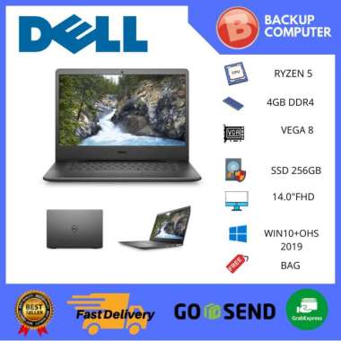 DELL VOSTRO 3405 Ryzen 5-3500 4GB 256SSD W10 + OHS AMD - BLACK