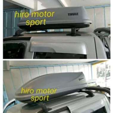 Roof Box Thule Bagasi Atas Mobil Grey