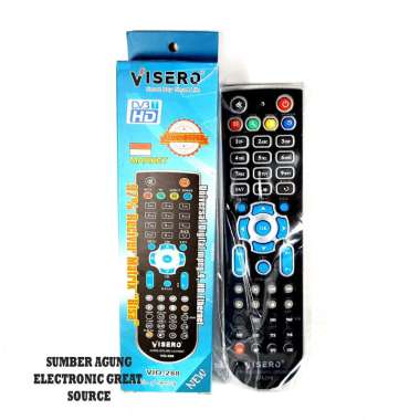 Visero VIO288 Remot Universal Parabola Receiver Matrix Bisa MPEG4 HD Eternet