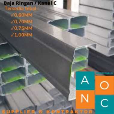 KANAL C/BAJA RINGAN TEBAL MURAH 0,70MM
