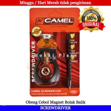 OBENG PENDEK CAMEL 2 INCH-OBENG CEBOL-OBENG BOLAK BALIK PENDEK MINI FREED