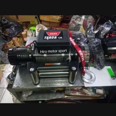 Winch Warn 12 k Black