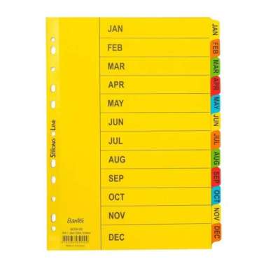 PEMBATAS DIVIDER BULAN A4 BANTEX 6059