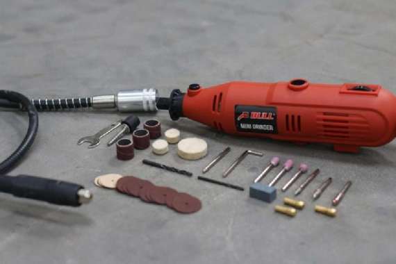 Mini die grinder / mesin grenda mini set BULL BL340