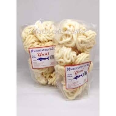 Yuni Kerupuk Keriting Ikan Tenggiri Asli Lampung Kriting Kecil 160g