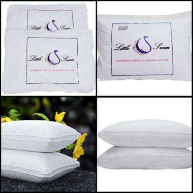 Little Swan - Bantal Bulu Angsa Microsilk Hotel Bintang 5
