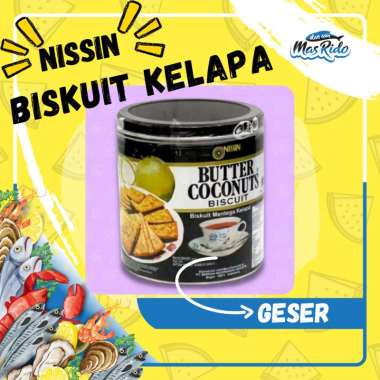Promo Harga Nissin Biscuits Butter Coconut 650 gr - Blibli