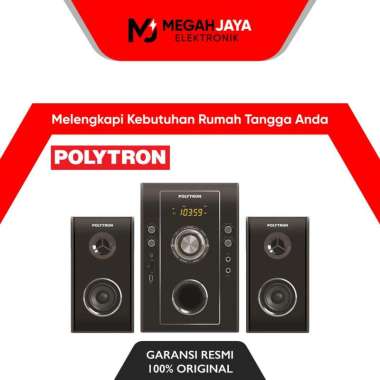 POLYTRON SPEAKER PMA9503 / PMA 9503 (BLUETOOTH / AUX) GARANSI RESMI