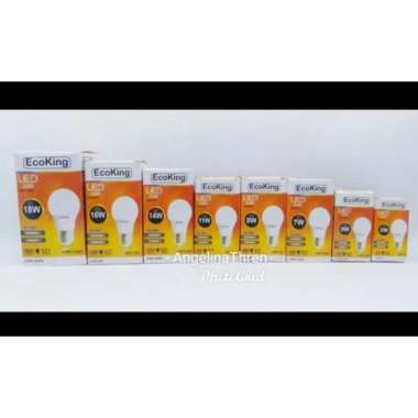 Lampu LED Eco King Terang Putih - Lampu LED Putih Ecoking 18w
