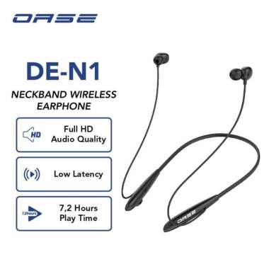 OASE Neckband Wireless Earphone DE-N1 [Audio HD] - Garansi Resmi