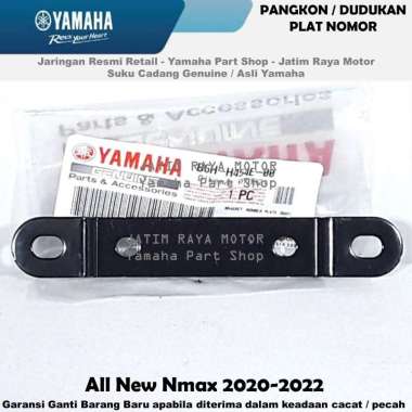 Pangkon Dudukan Plat Nomor Depan All New Nmax N Max 2020 2021 2022 Asli Original Yamaha Surabaya B6HH454E0000