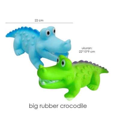 Mainan Buaya Karet Pencet toet toet / Buaya Karet bunyi B849