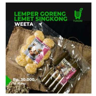 Lemet Singkong dan Lemper Goreng Weeta Lemper Goreng