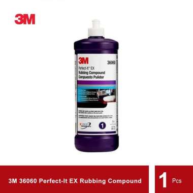 3M 36060 Perfect-It EX Rubbing Compound - Kompon u/ Body Repair Mobil Ungu