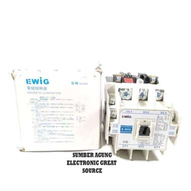 Ewig Kontaktor Listrik SN50 50A Magnetic Contactor SN Series