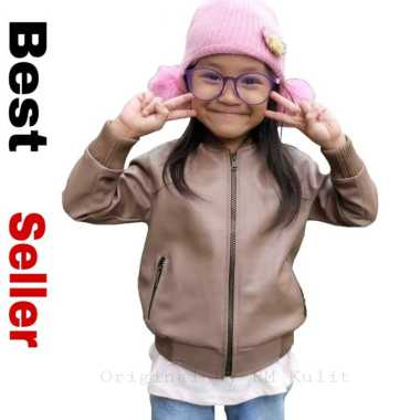 Jaket Kulit Anak Perempuan Cewek Wanita Jaket Motor Hodie Anak Semi Kulit Premium Termurah XXL